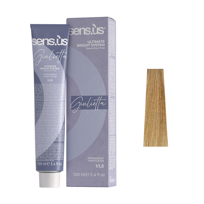 Крем-фарба для волосся Sens.ùs Giulietta 100 Superlightener Natural, 100 ml - 1